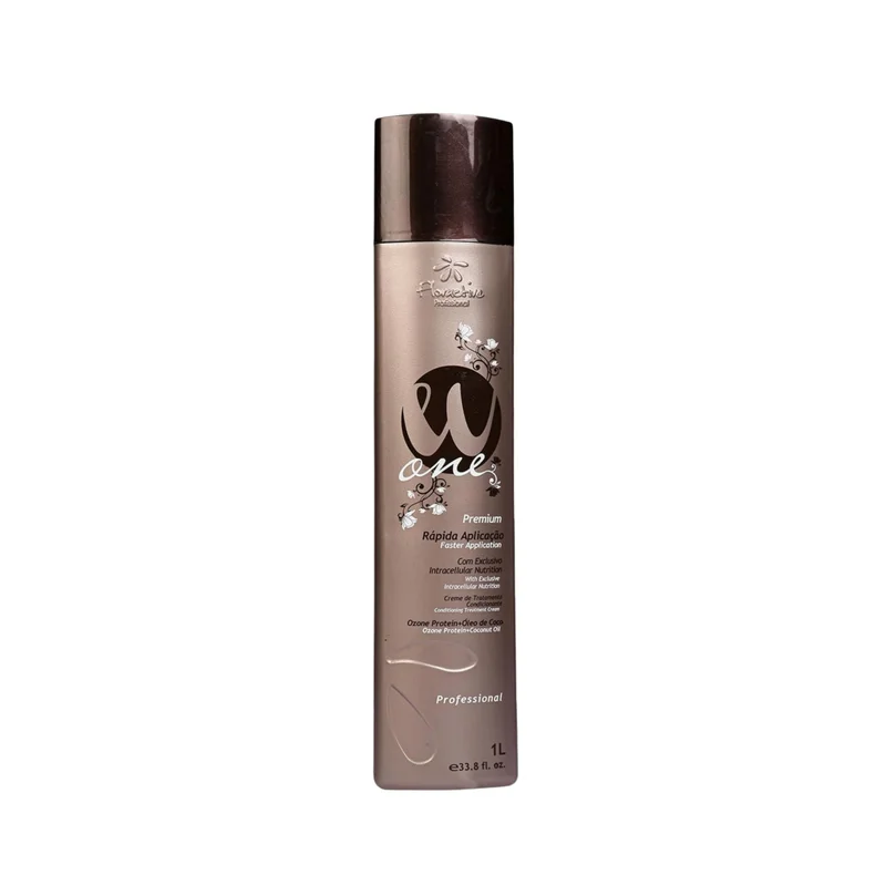 ۲) Floractive W1 Organic Keratin 1L – مناسب موهای وز، خشک و فر