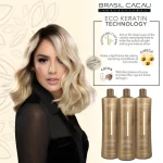 کراتین مخصوص موهای رنگ و دکلره | Cadiveu Cacau Keratin 🧪