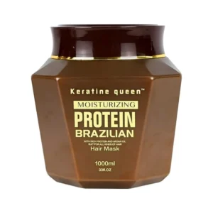 ماسک مو کراتین کوئین برزیلی بدون سولفات | Queen Brazilian Keratin Mask | احیا و صافی مو